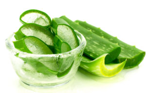 Aloe vera for gowing skin