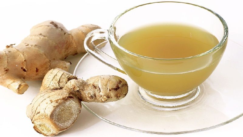 ginger green tea
