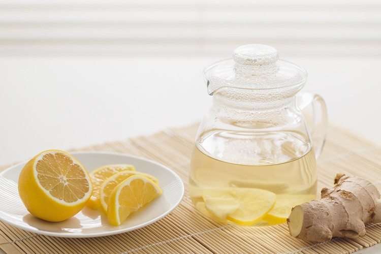 ginger lemon water